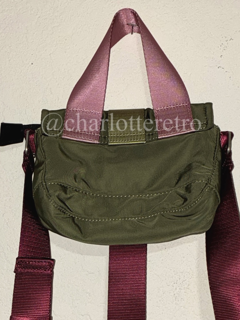Colorblock Recycled Tech Mini Bag - Picture 7 of 11